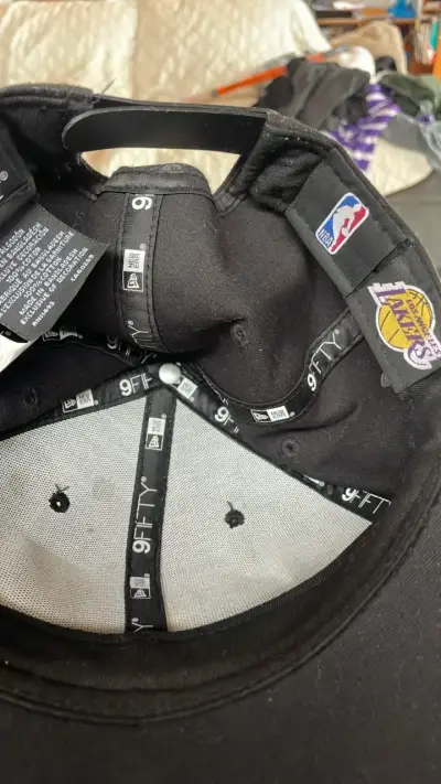Gorra negra Los Angeles Lakers original❗️🚨 - miniatura 5