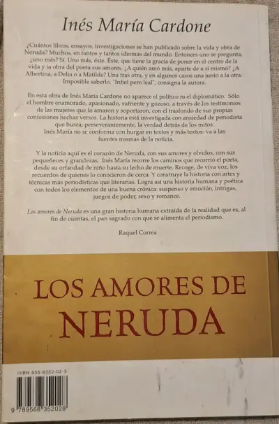 Libro 'Los Amores de Neruda' de Inés María Cardone - miniatura 2