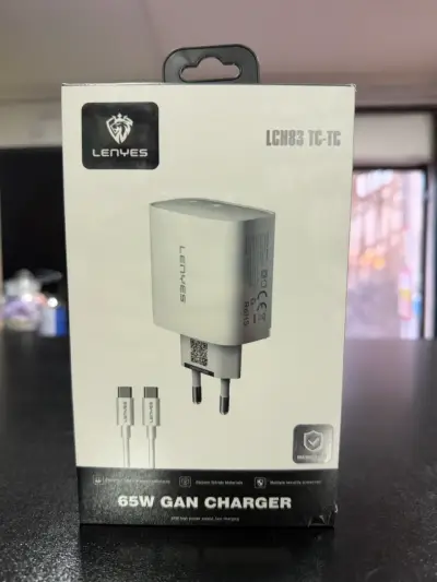 Cargador Rápido 65W GaN Lenyes LCH83 - miniatura 1