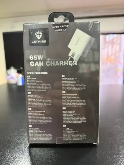 Cargador Rápido 65W GaN Lenyes LCH83 - miniatura 2