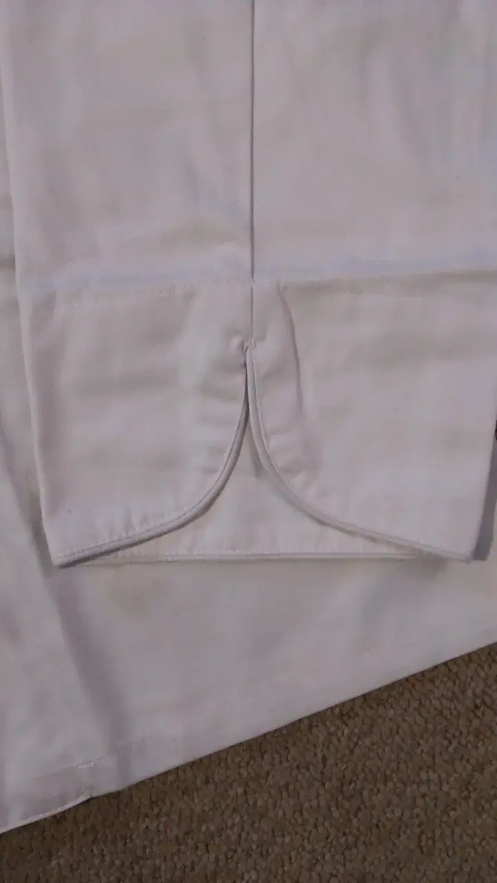 Chaqueta de chef blanca talla XL - 4