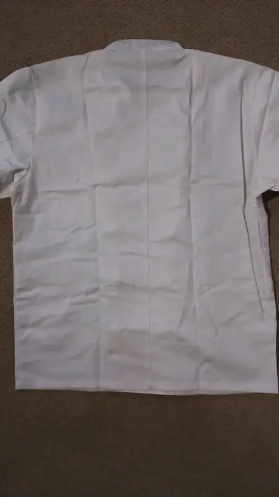 Chaqueta de chef blanca talla XL - miniatura 5