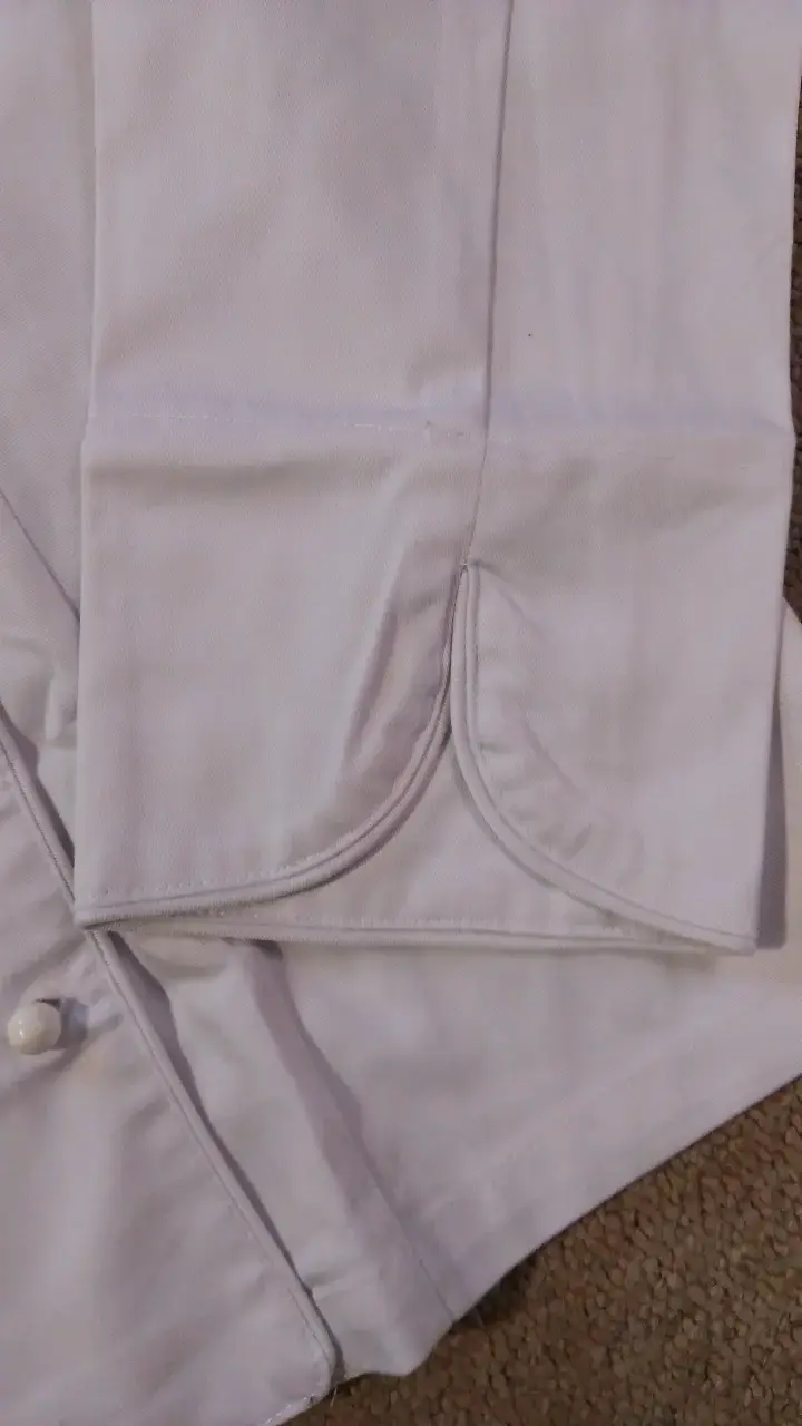 Chaqueta de chef blanca talla M - 4