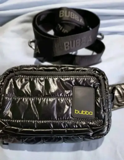 Banano negro acolchado Bubba con correa ajustable - miniatura 1