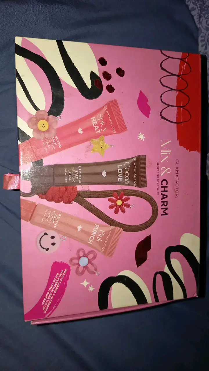Set de bálsamos labiales Glam Factor Mix & Charm - 1