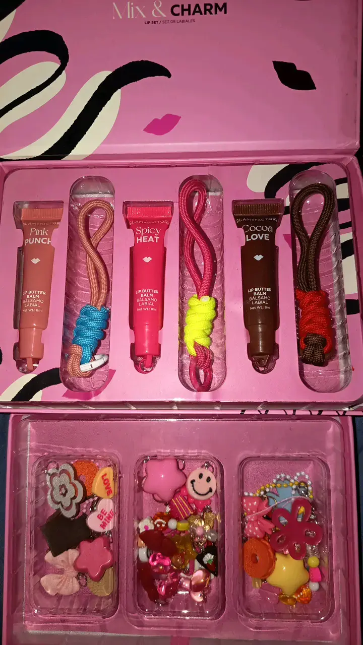 Set de bálsamos labiales Glam Factor Mix & Charm - 2