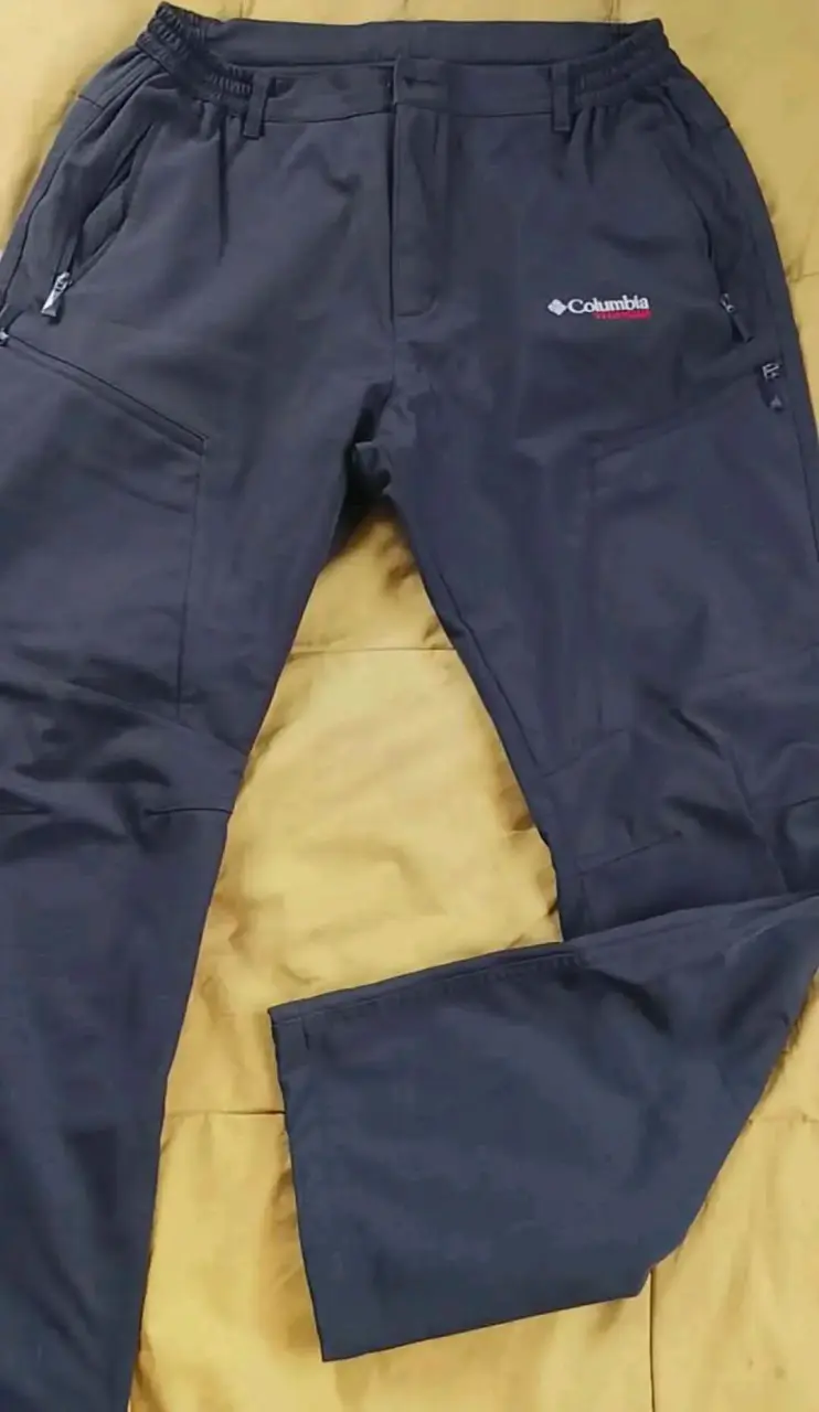 Pantalones de trekking Columbia negros para hombre