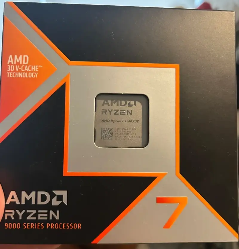 Procesador AMD Ryzen 7 9800X3D de alto rendimiento - 1
