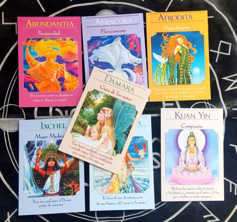 Cartas del Oraculo de las Diosas con Bolso - 3