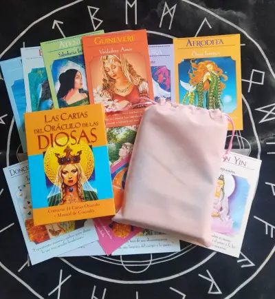 Cartas del Oraculo de las Diosas con Bolso - miniatura 4