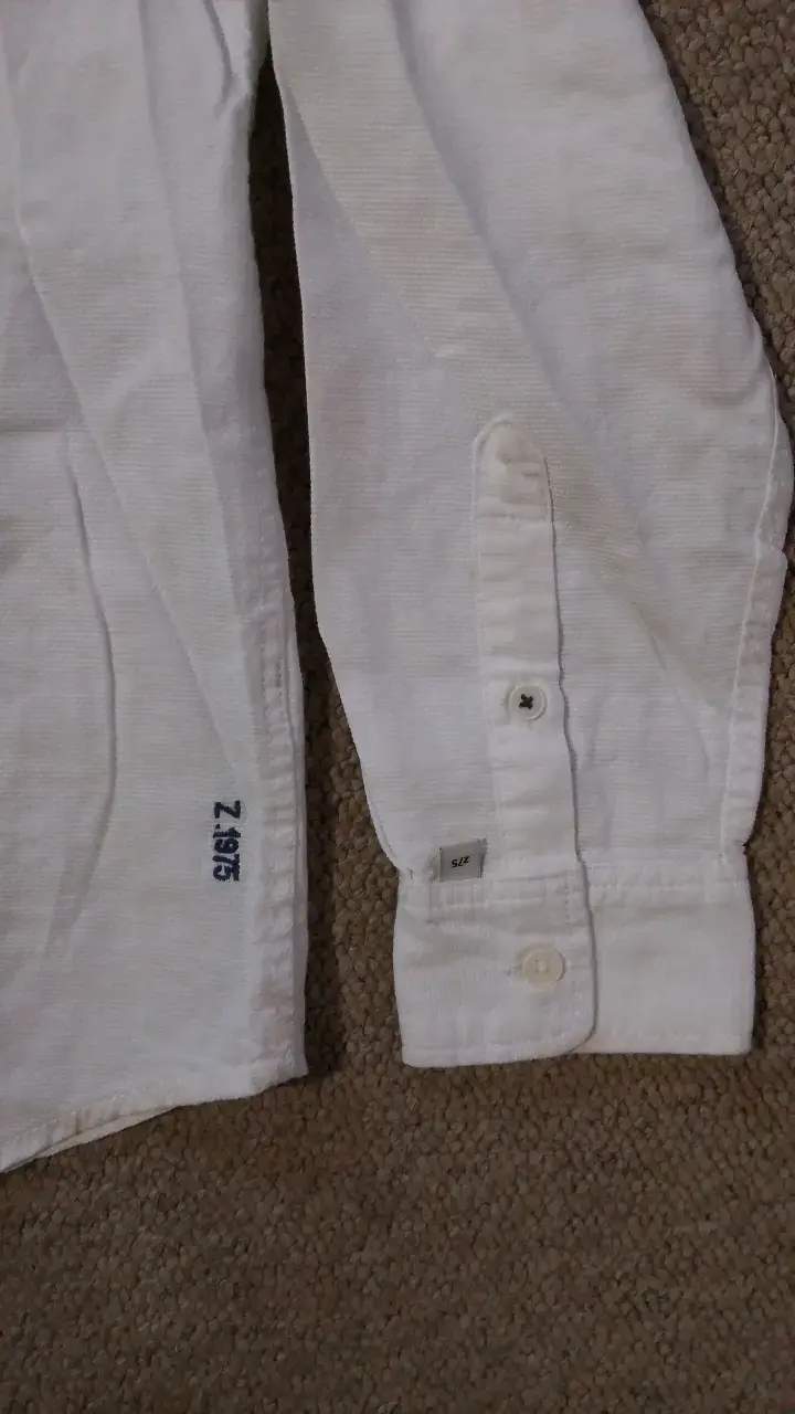 Camisa blanca de lino para niño Zara - 2