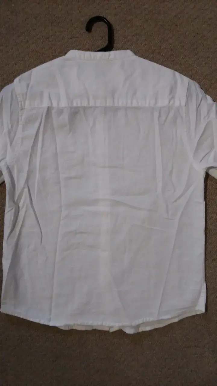 Camisa blanca de lino para niño Zara - 5