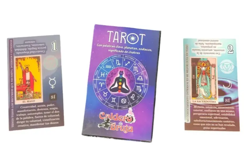 Tarot Rider Caldero de Bruja Cartas de Significado - 2