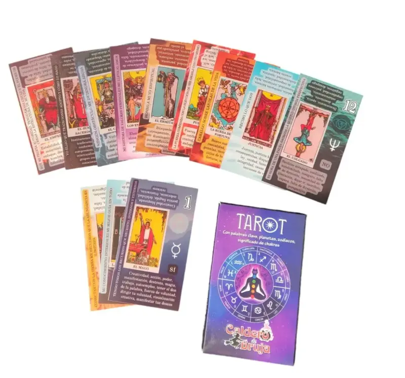 Tarot Rider Caldero de Bruja Cartas de Significado - 3