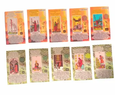 Tarot Rider Caldero de Bruja Cartas de Significado - miniatura 6