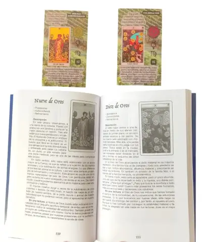 Tarot Rider Waite con Guía y Libro 200 paginas - miniatura 5