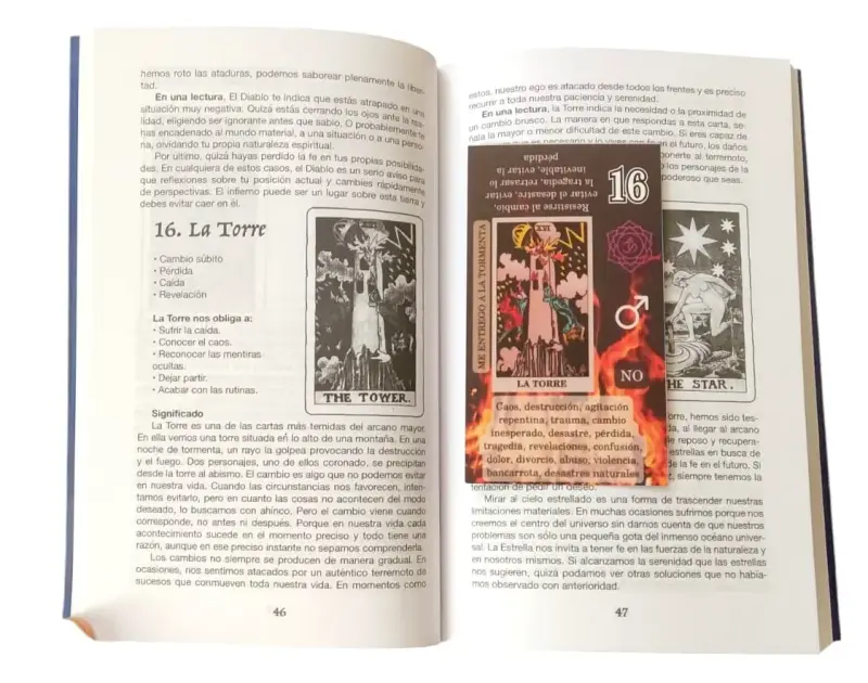 Tarot Rider Waite con Guía y Libro 200 paginas - 6