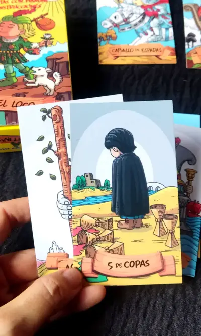 Tarot Rider Smithtiny con Bolso ALTERNATIVO - miniatura 4