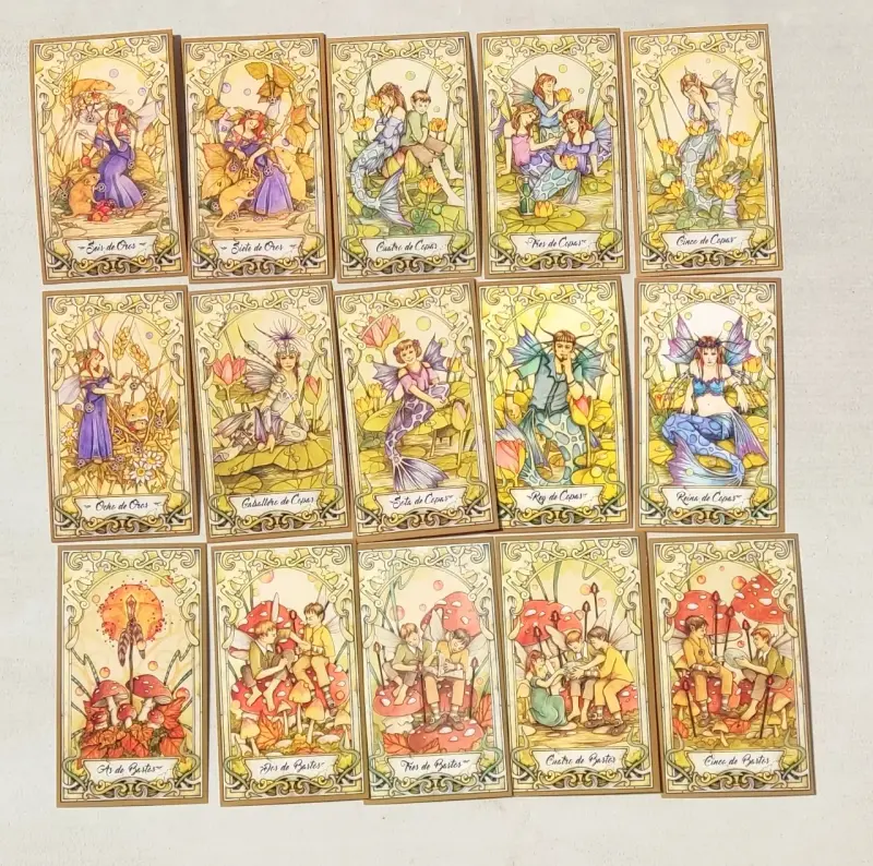 Tarot de las Hadas con 78 cartas con bolso ALTERNA - 3