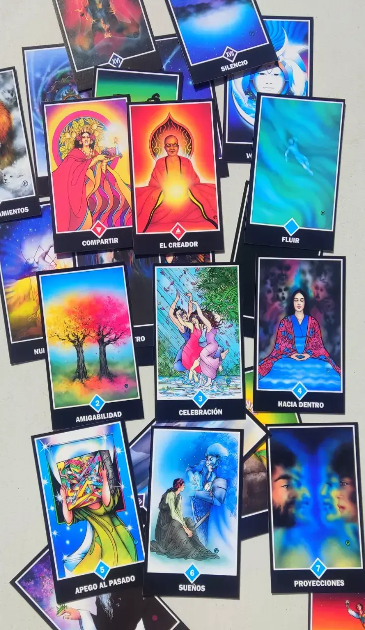 Tarot Osho Zen con libro guía y bolso - 6