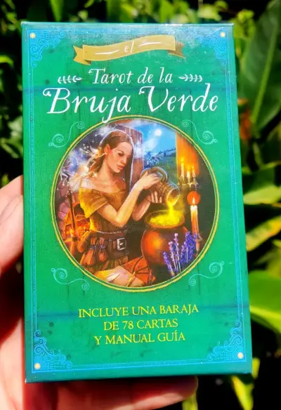 Tarot de la Bruja Verde con 78 cartas ALTERNATIVO - miniatura 1