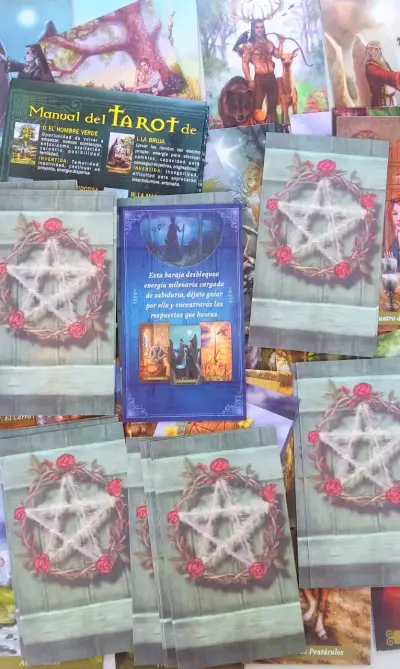Tarot de la Bruja Verde con 78 cartas ALTERNATIVO - miniatura 5