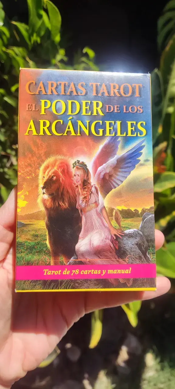 Cartas Tarot El Poder de los Arcángeles con bolso
