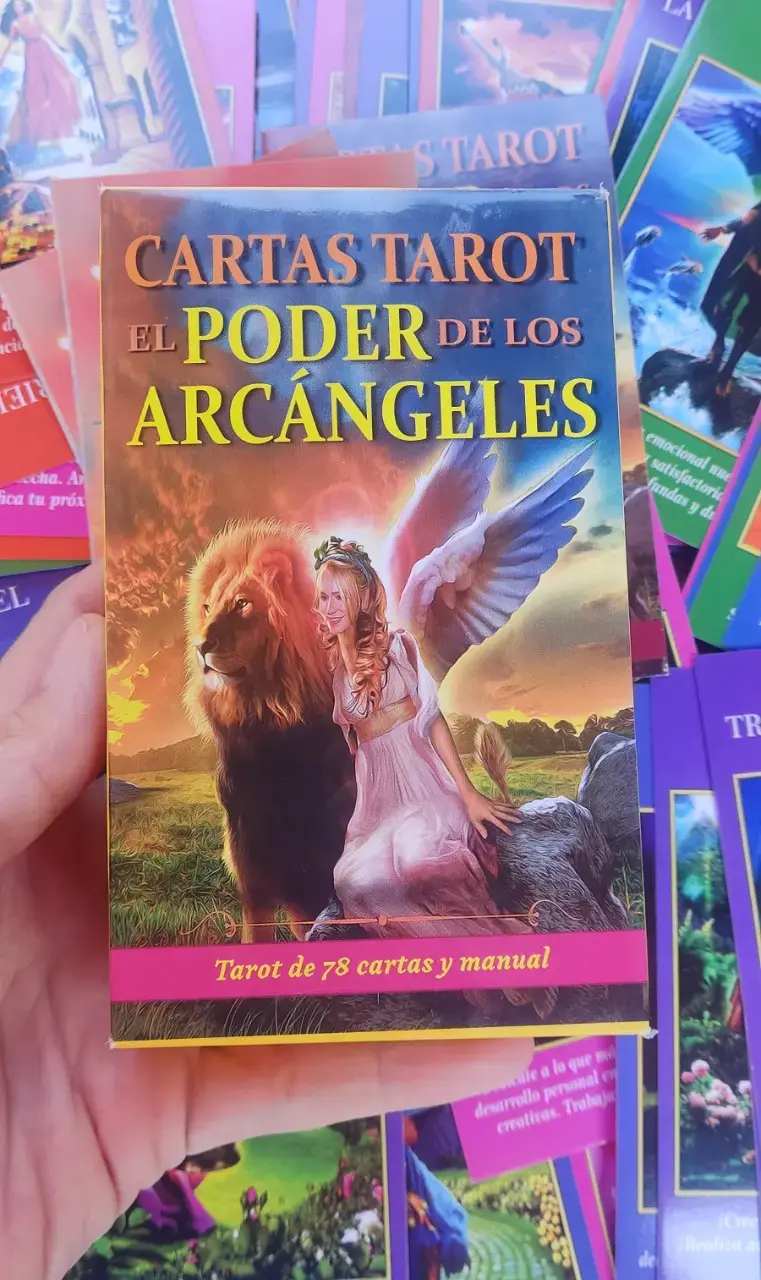 Cartas Tarot El Poder de los Arcángeles con bolso - 3