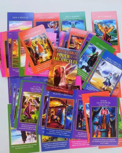 Cartas Tarot El Poder de los Arcángeles con bolso - miniatura 6