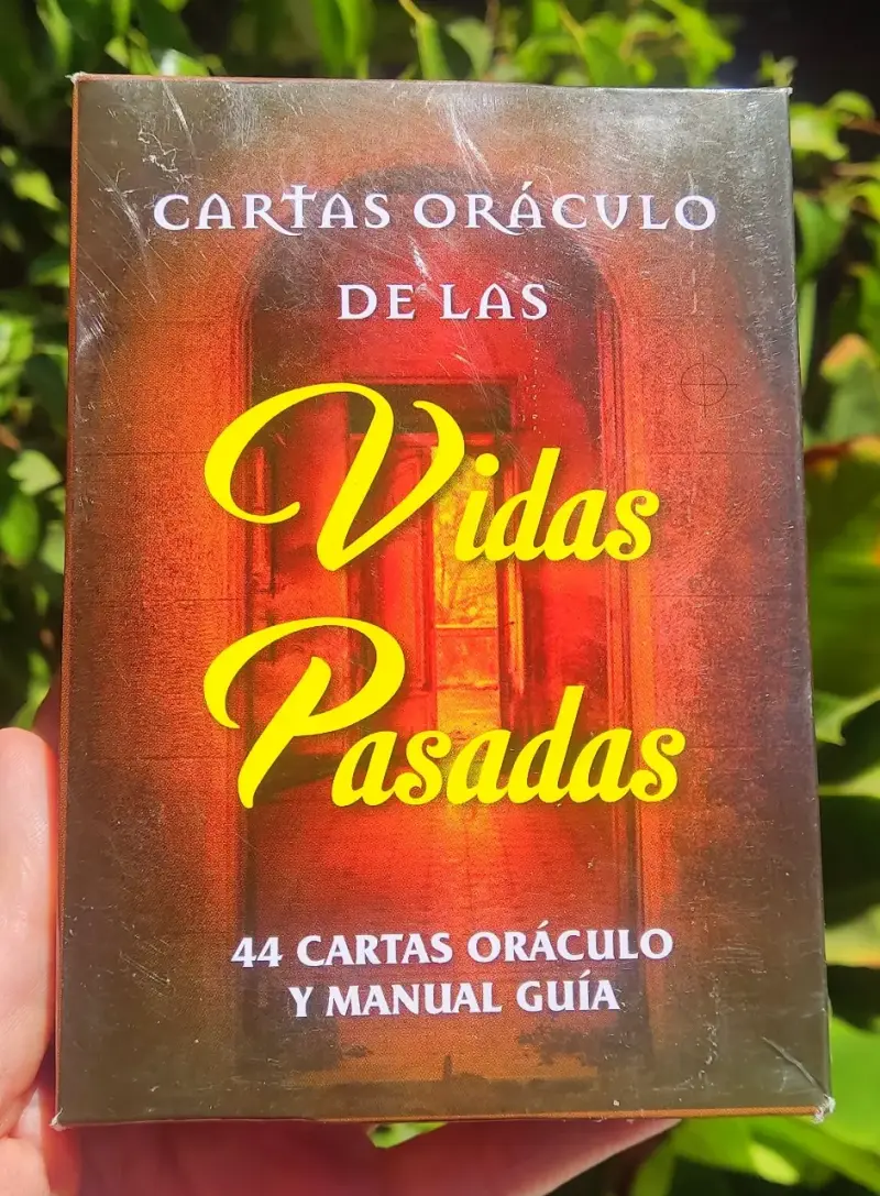 Cartas Oráculo de las Vidas Pasadas con Bolso