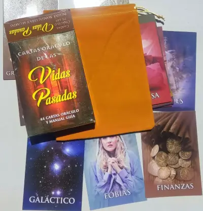 Cartas Oráculo de las Vidas Pasadas con Bolso - miniatura 5