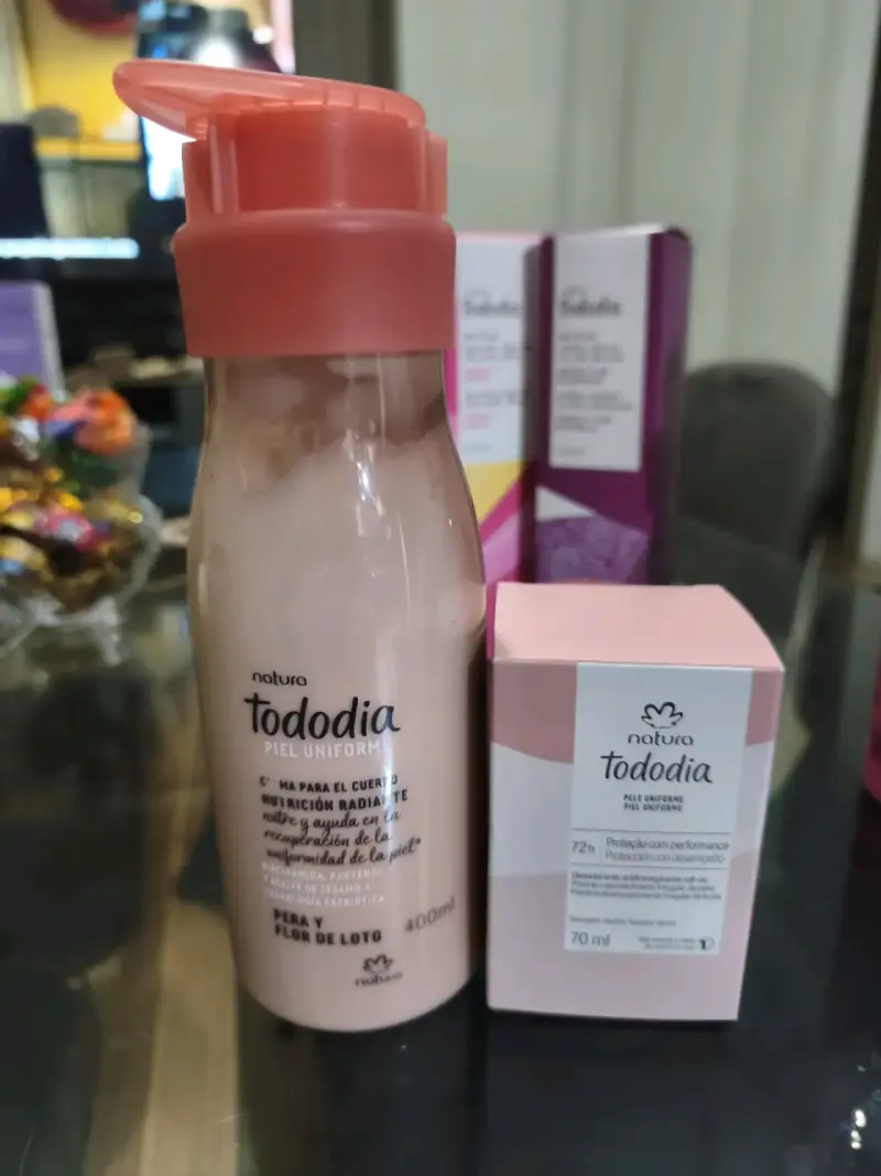 Crema Corporal Natura Tododia Piel Uniforme 400ml - 1