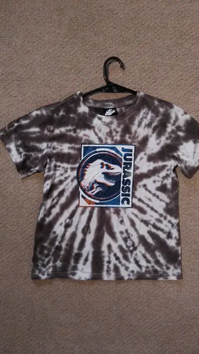 Polera tie-dye Jurassic Park unisex - miniatura 1