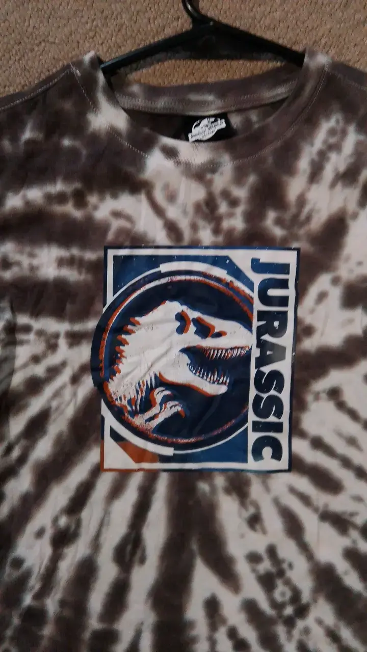 Polera tie-dye Jurassic Park unisex - 2