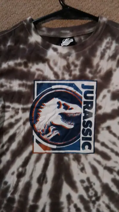 Polera tie-dye Jurassic Park unisex - miniatura 2