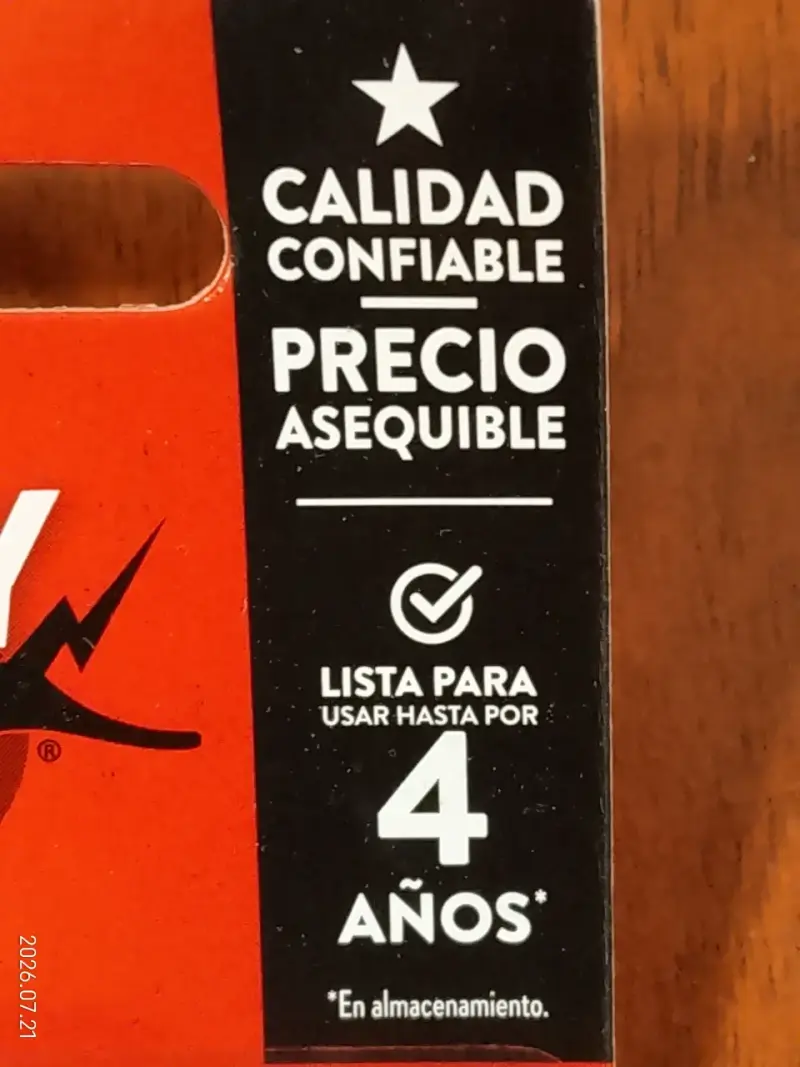 Pack de 24 pilas AA Eveready Super Heavy Duty - 2