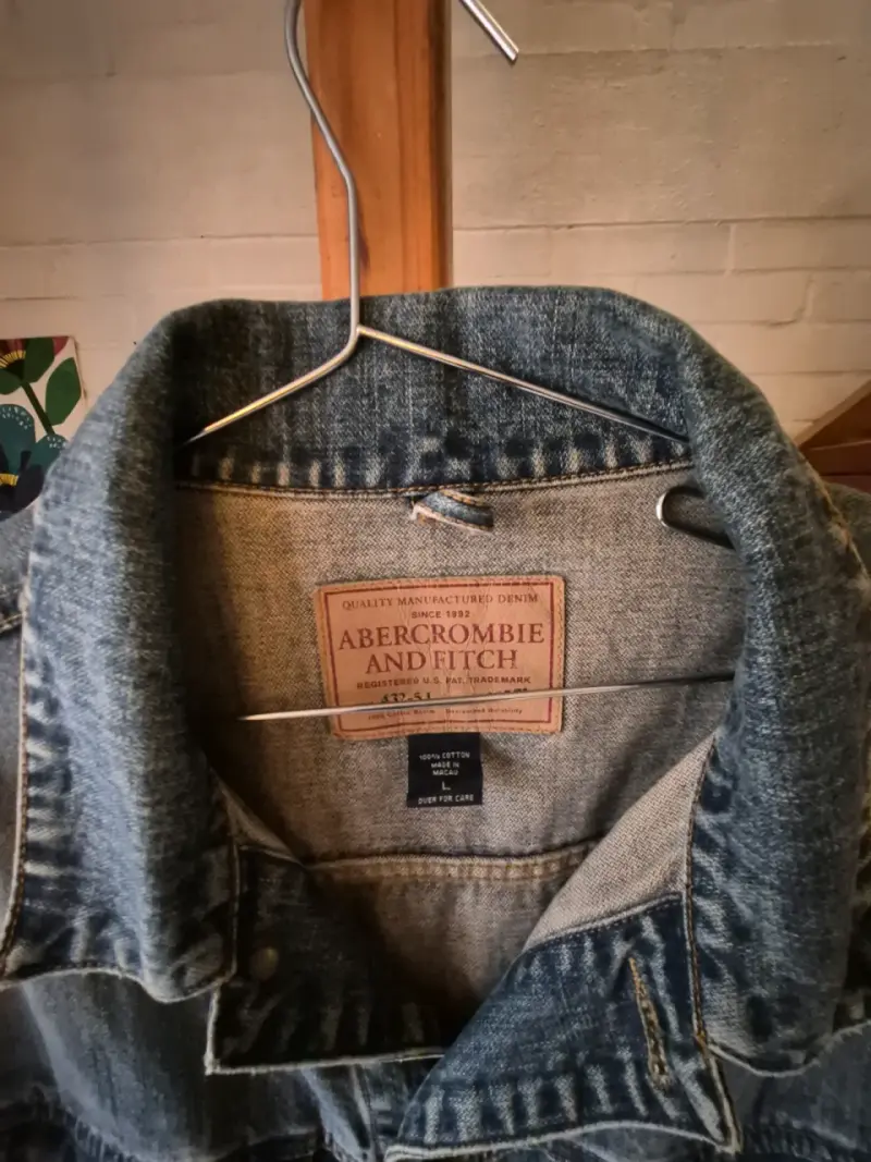 Chaqueta de mezclilla Abercrombie & Fitch para hombre - 2