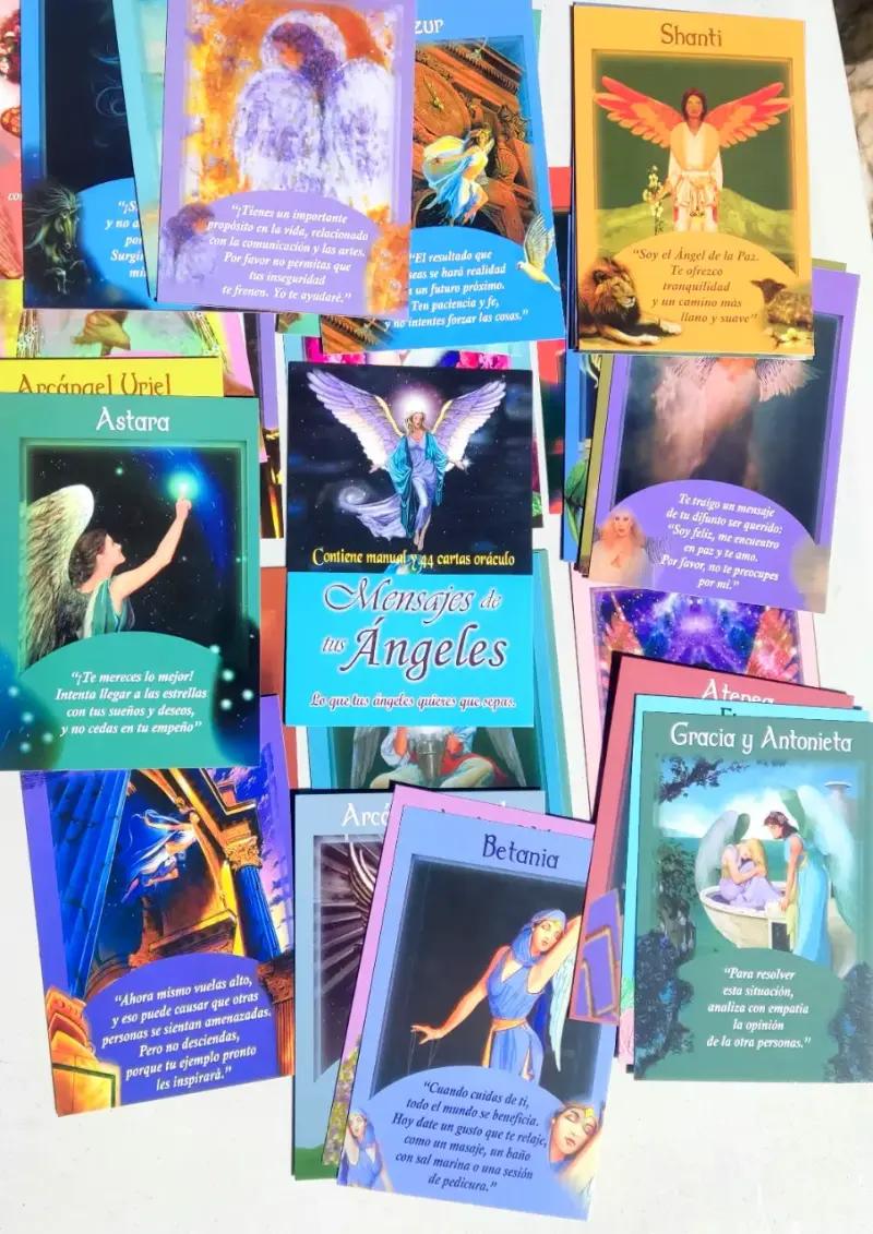 Oraculo Mensajes de tus Ángeles y Bolso Alternativ - 5