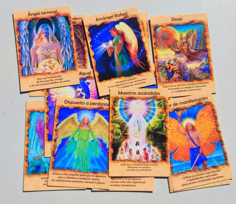 Oraculo Terapia Angelical con bolso alternativo - 3