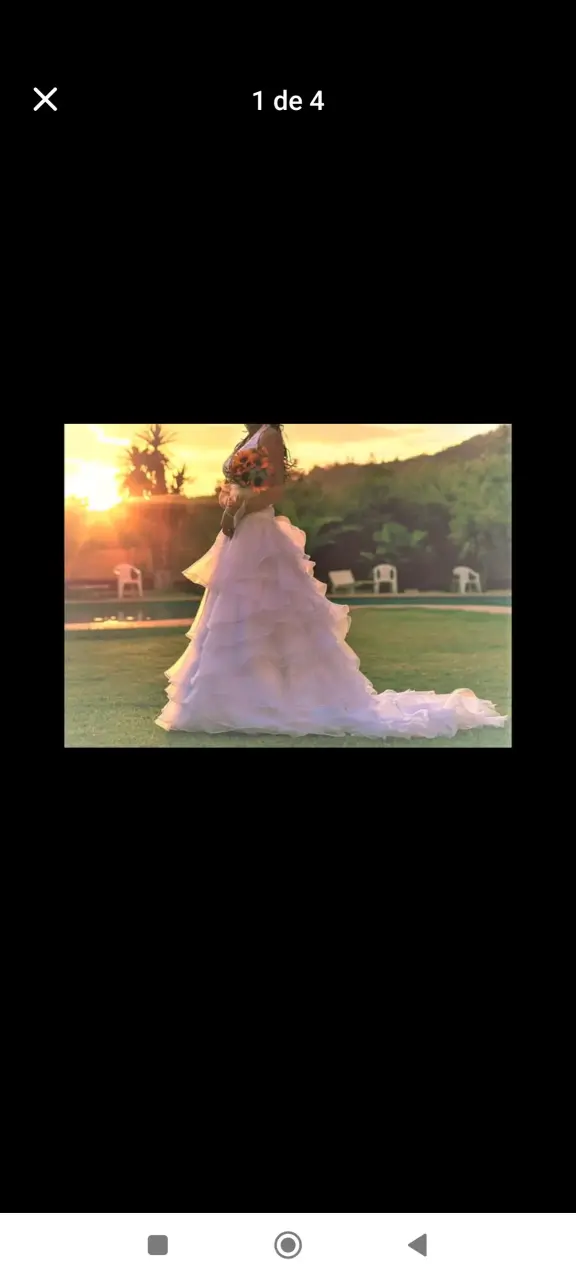 Vestido de novia blanco - 4