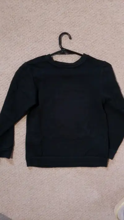 Polerón negro NASA para niños - miniatura 4