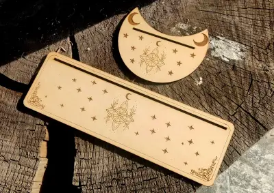 Porta Cartas de Tarot / Oraculo Nudo de Bruja - miniatura 1