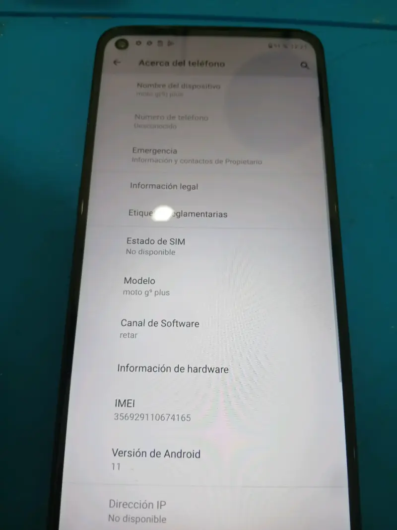 Smartphone Motorola g9 plus con pantalla amplia - 3