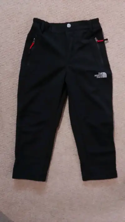 Pantalones de trekking negros con chiporro - miniatura 1