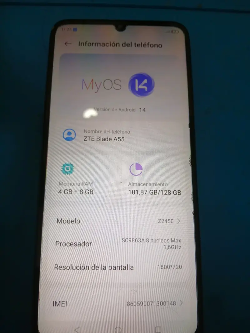 Smartphone ZTE BLADE  A55 - 2
