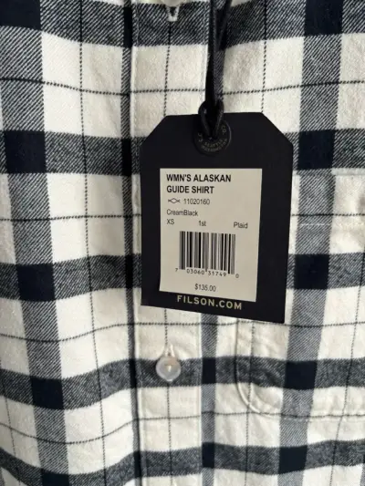 Camisa de franela a cuadros Filson para mujer - miniatura 3