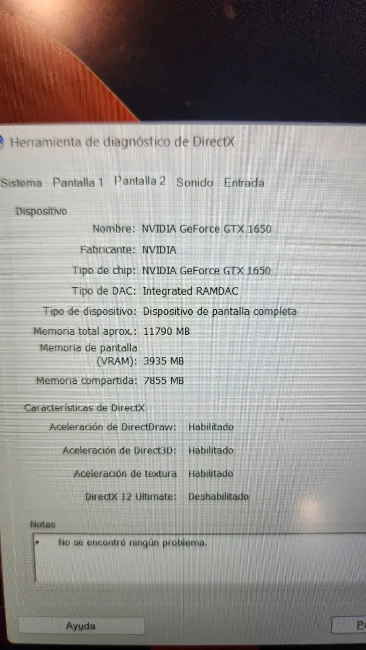 Laptop HP victus 15 gtx 1650 4gb - 5