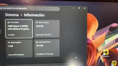 Laptop HP victus 15 gtx 1650 4gb - miniatura 6