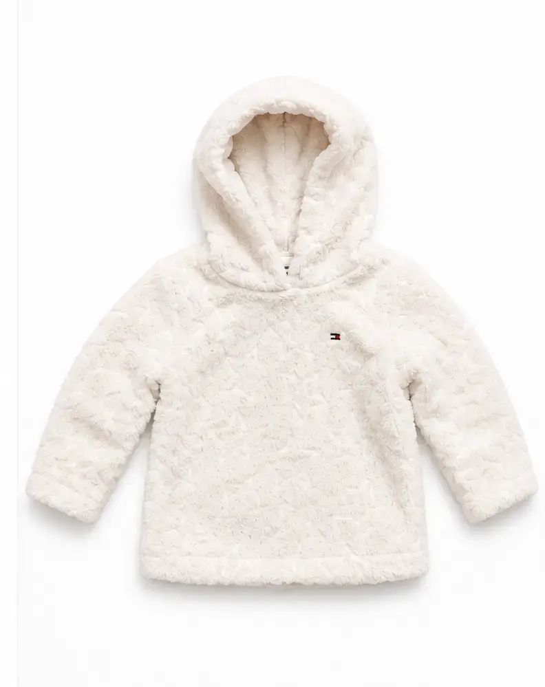 Polerón de felpa con capucha para niños