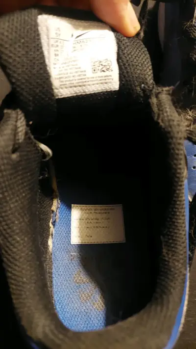 Zapatillas deportivas Nike azul y negro - miniatura 3